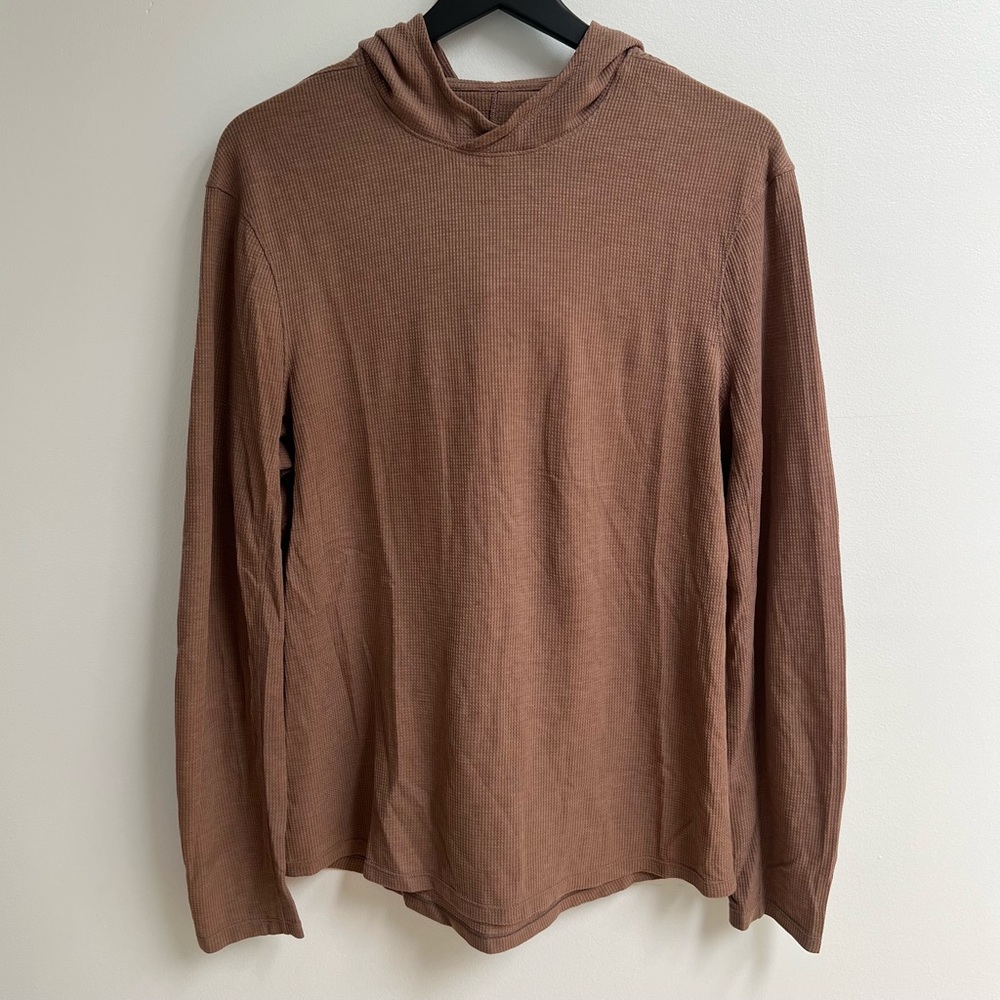 Lululemon Men’s Waffle Long Sleeve Hoodie
